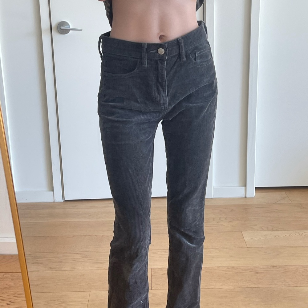 Club Monaco Corduroy Pants Gray: Size 0
